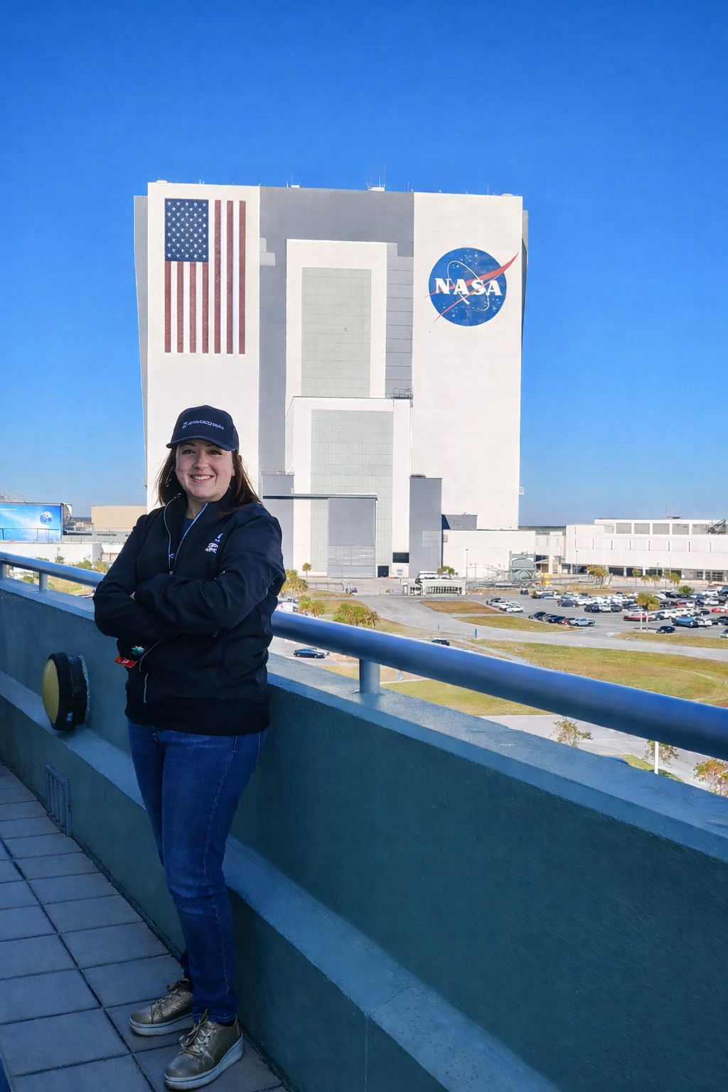 Alex Albano at NASA Kennedy Space Center