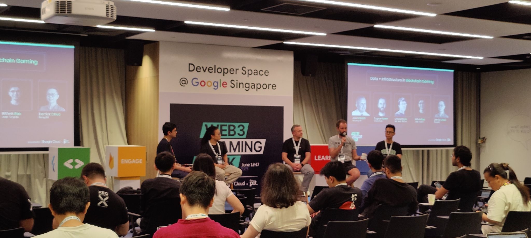 Panel discussion at Google Web3 Gaming Week