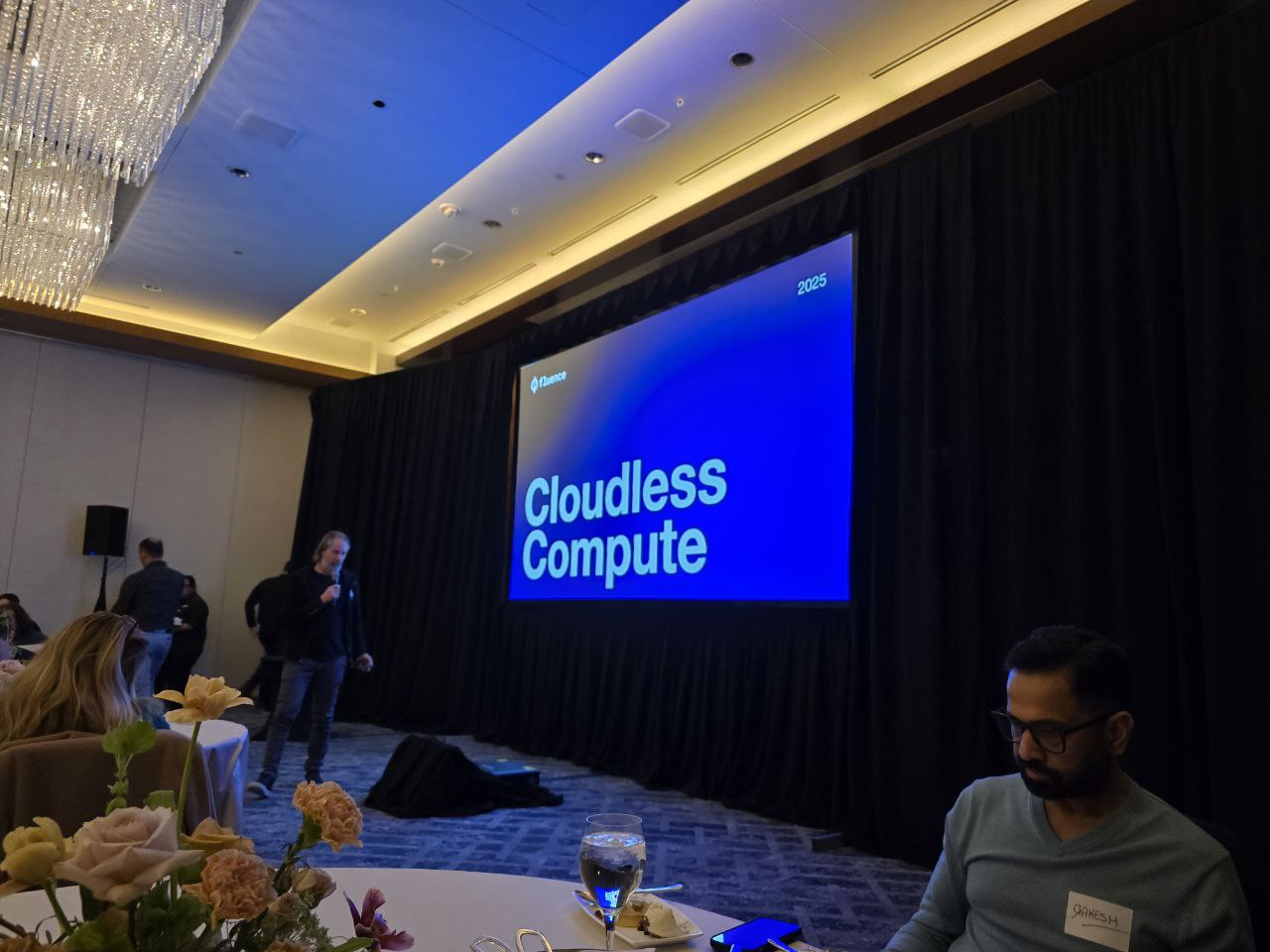 Investor dinner activation