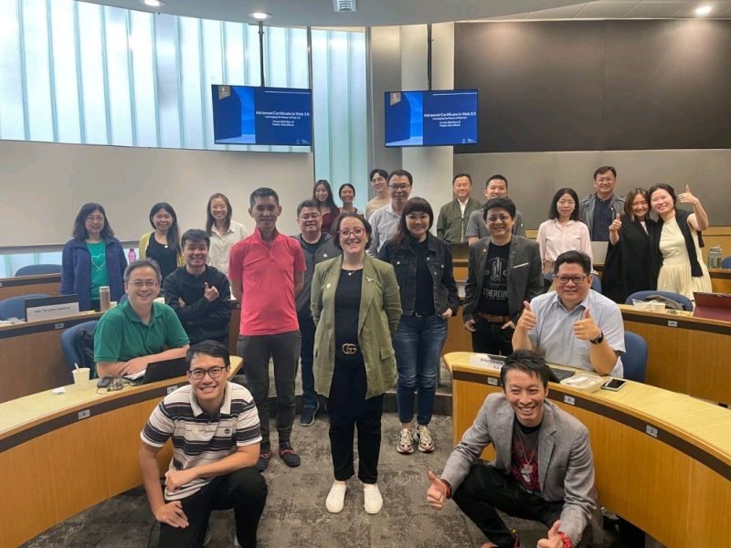 Guest lecture at SMU Web3 certificate course