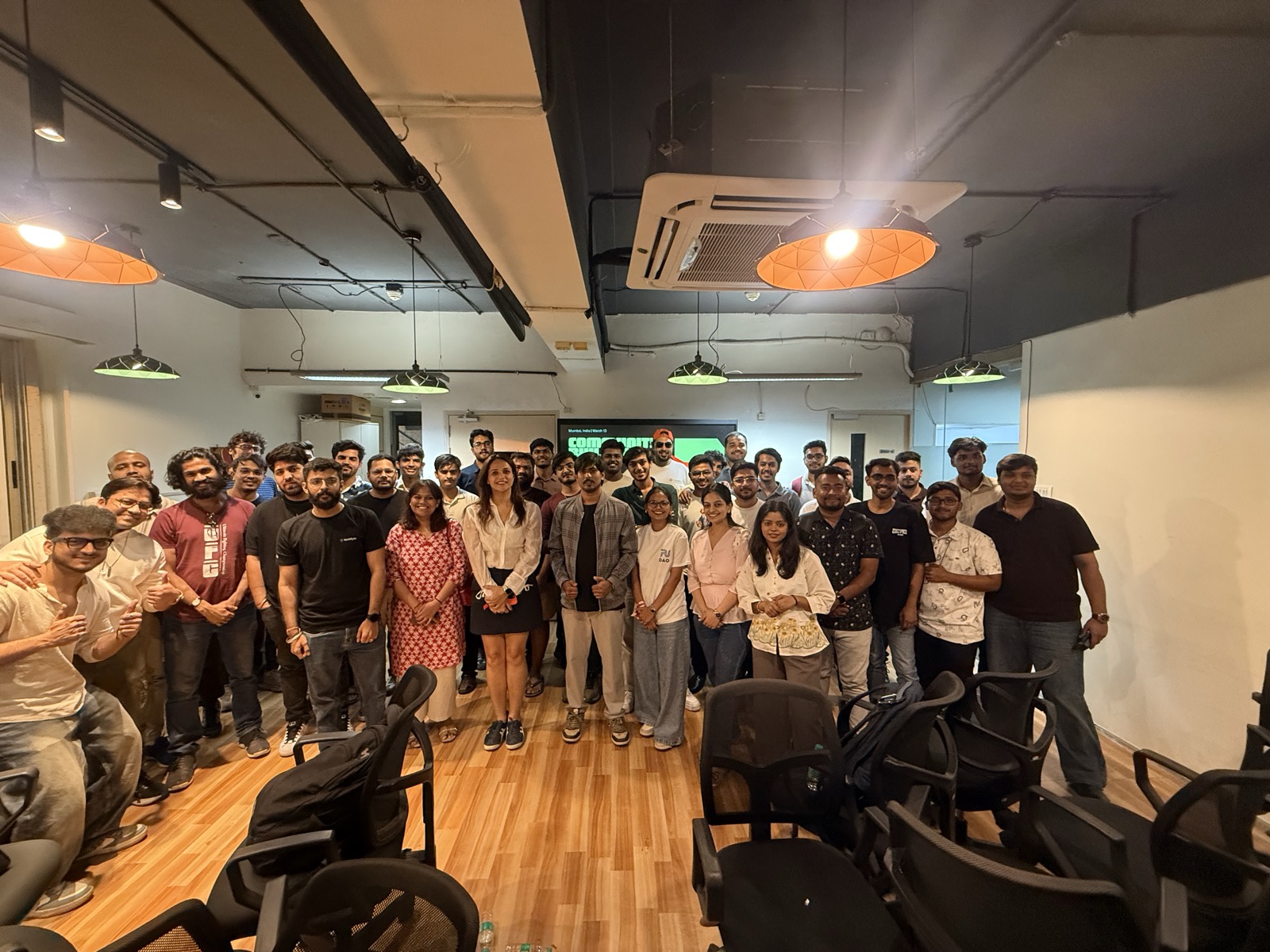 CreateOS community meetup at ETH Mumbai
