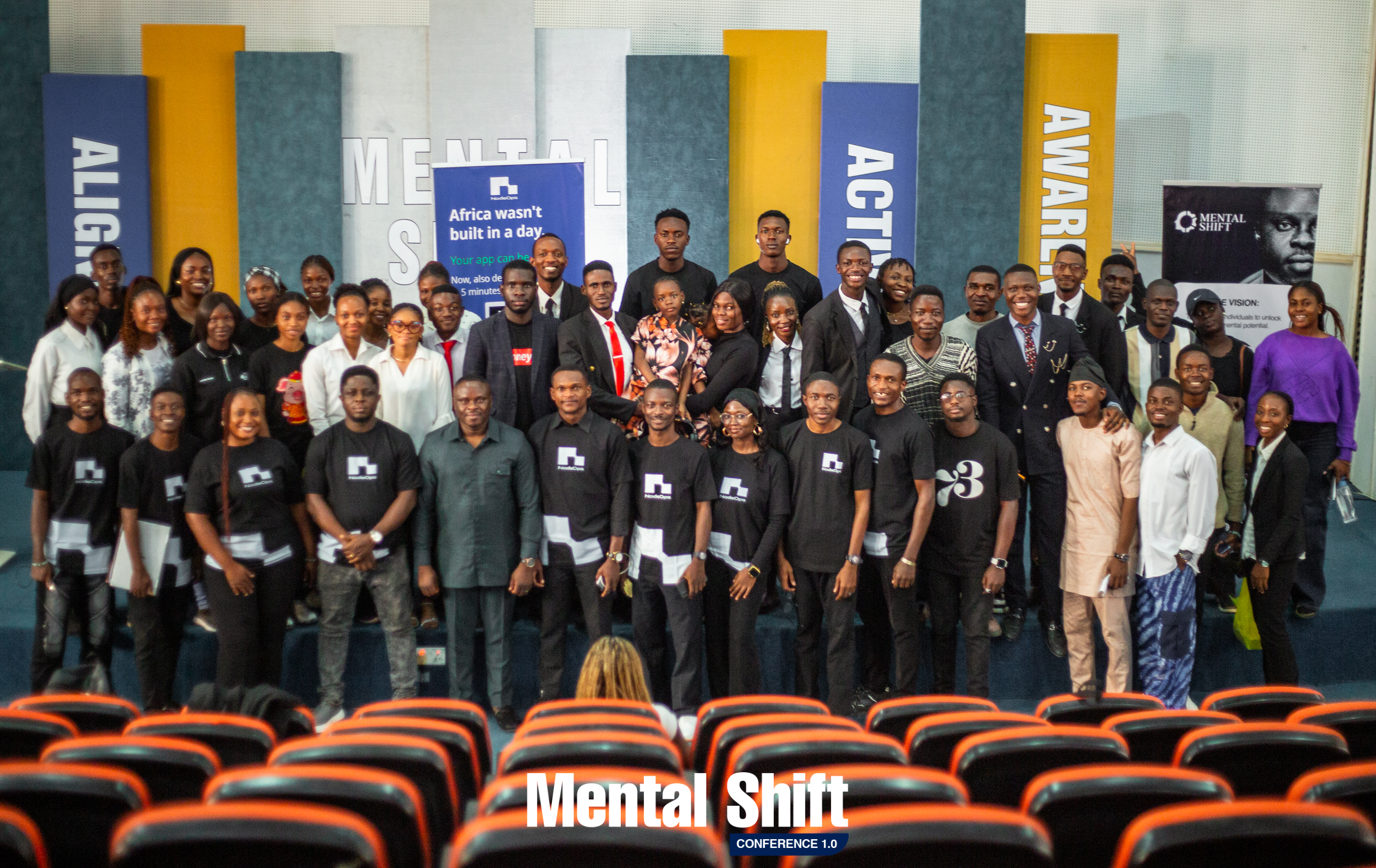 Nigeria Mental Shift Conference ambassadors group photo